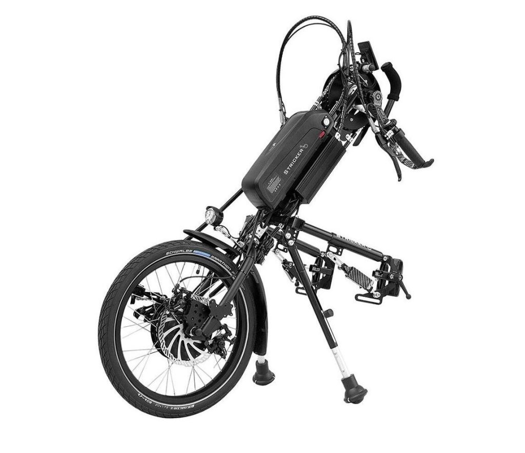 Smart Dynamic sykkelfront sett fra siden forfra. Produktbilde.