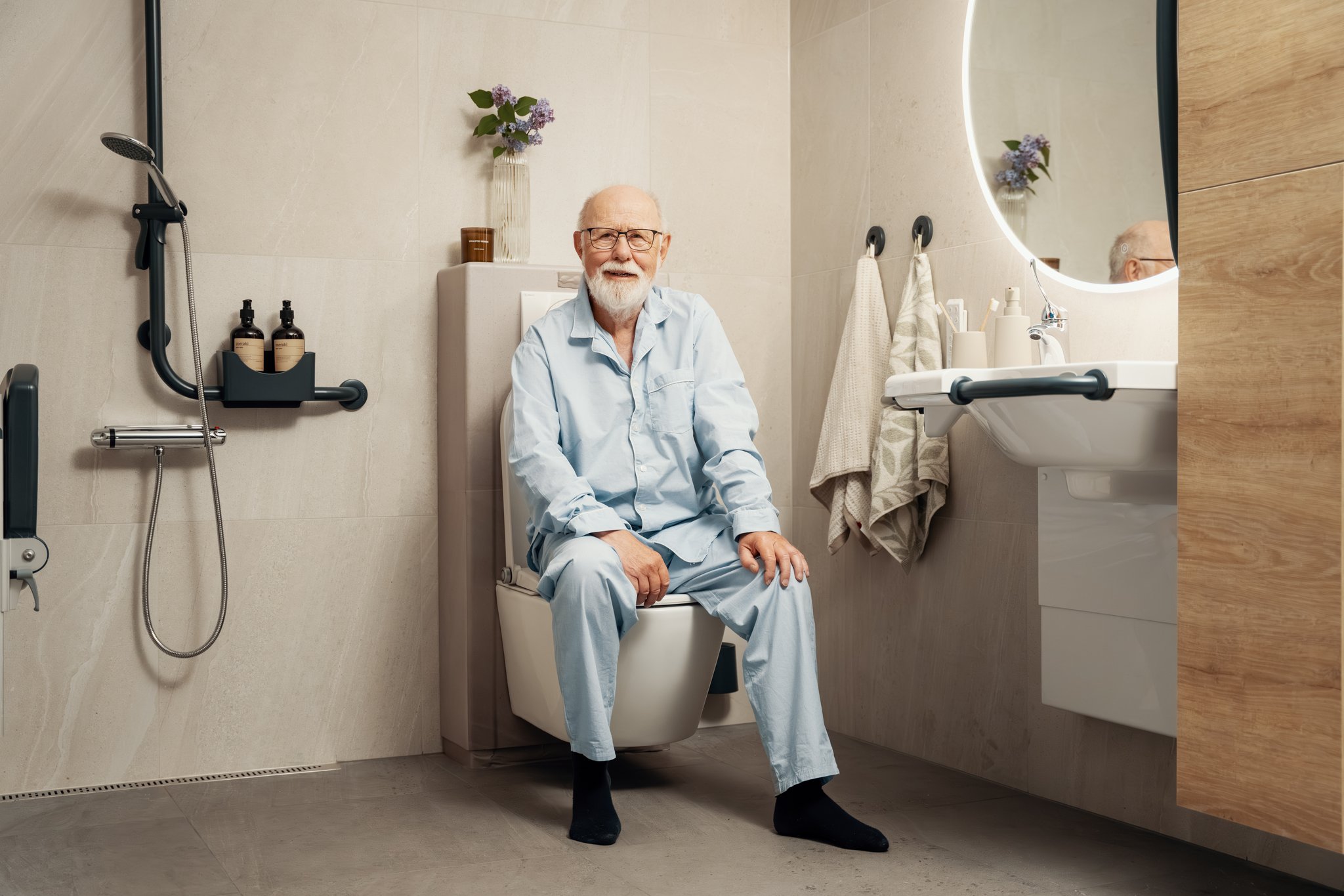 Jan på toalettet